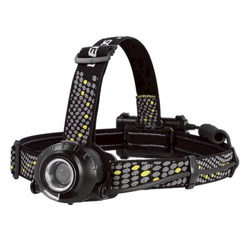 GENTOS Head Wars專業頭燈 520流明 IP64 HW-G433HD  黑色  1個