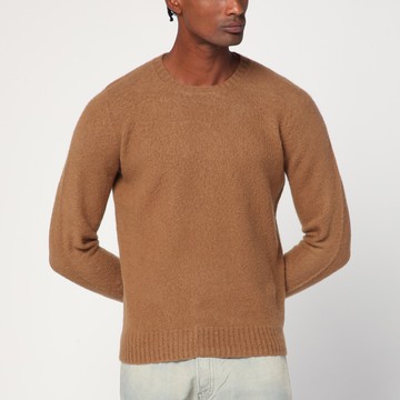 Light brown lambswool sweater