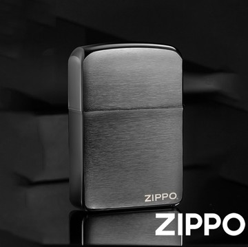 【ZIPPO】ZIPPO 24485 黑冰標誌1941復刻防風打火機