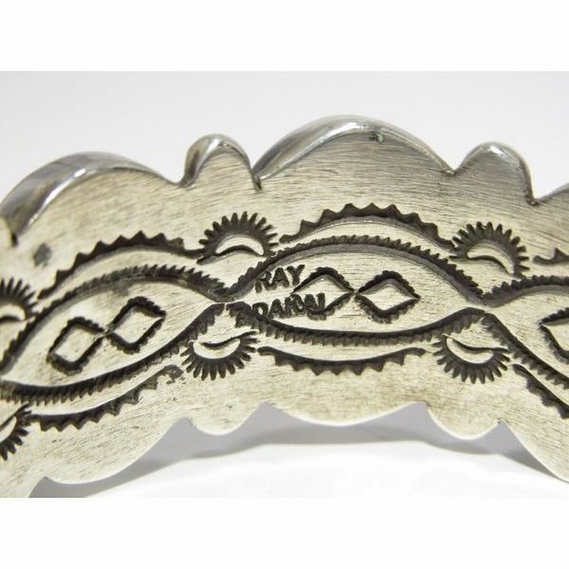 Ray Adakai レイアダカイ ナバホ族 タイガーアイ バングル