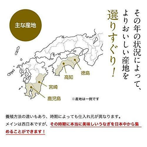 うなぎ屋かわすい 国産うなぎ 蒲焼き （150g) 3尾セット 大サイズ