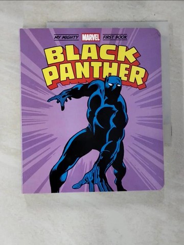 【書寶二手書T3／少年童書_D6N】Black Panther: My Mighty Marvel First Book_Marvel Entertainment