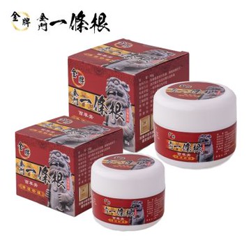 Golden金牌金門一條根 百草水乳霜（清涼型）90g+30g共2罐