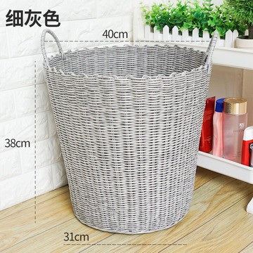 收理籃組裝洗衣筐玩具箱水洗臟衣摟欄摟籮編衣框臟衣服收納匡蔞