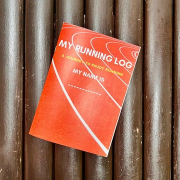 禮物 跑步日誌 Run Training Log Book