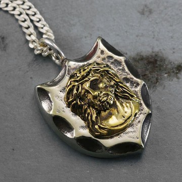 吊墜項鍊騎自行車的人