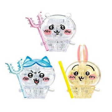 現貨 日本 吉伊卡哇 3D立體拼圖 水晶拼圖 3D拼圖 透明拼圖 公仔 玩具 模型 小八貓 兔兔 烏薩奇