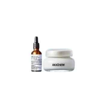 【ARWIN/BIOCHEM 雅聞倍優】限時優惠★杏仁酸煥顏精華露30ml+苦楝控油抗痘凝膠40g
