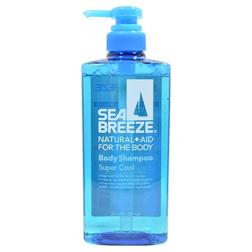 SEA BREEZE 超涼爽沐浴乳 600ml  1瓶