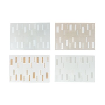 PLAYZU 歐美設計無毒巧拼地墊  北歐風系列(58x58x1.2cm) 6入組-多款可選