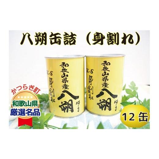 ふるさと納税 和歌山県 美浜町 和歌山県産八朔缶詰（身割れ）425g×12缶セット※着日指定不可