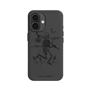 iPhone 16 SolidX 黑 - Neomlei - 骷顱的旅程-黑