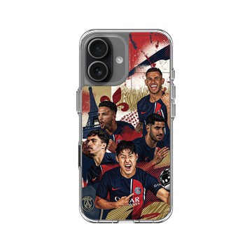 iPhone 17 Clear Case（相機按鈕） 透明 - PSG - PSG Victory - Team 2