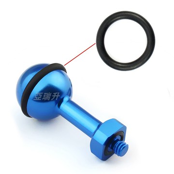 ★附發票★現貨潛水燈臂O圈 電筒夾球頭O型圈 1英寸球頭O圈防滑耐磨損密封矽膠圈 球頭座 潛水攝影支架O環 O型環