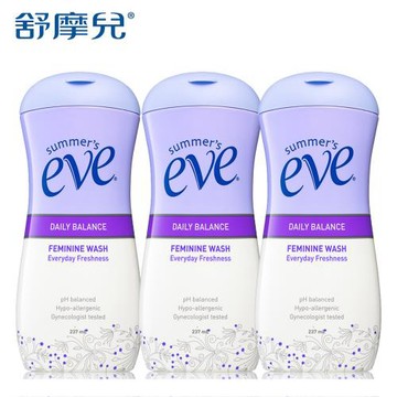 舒摩兒甜美潔淨重磅組(甜美香氛浴潔露237mlx3)