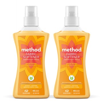 【method 美則】智慧環保衣物柔軟精 – 夏日甜心 1580ml x2入