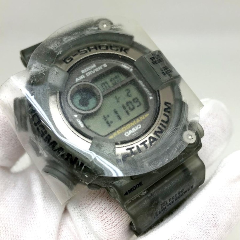 G-SHOCK ジーショック CASIO カシオ 腕時計 DW-8200MS-8T フロッグマン FROGMAN MEN IN SMOKE  メンインスモーク グレー 【ITMJAUNPK23K】 | LINEブランドカタログ