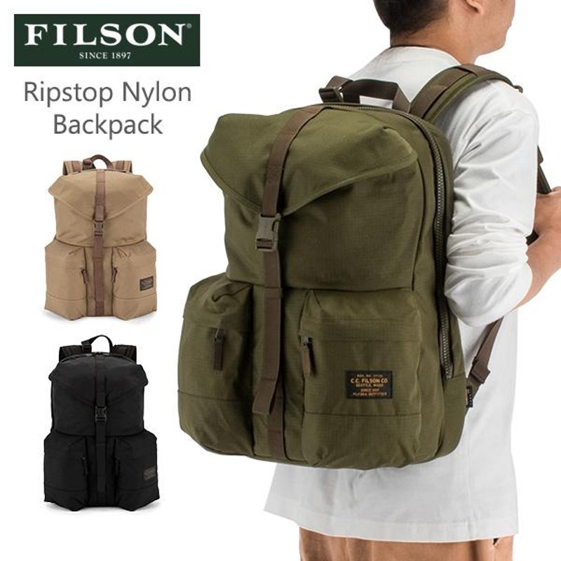 フィルソン FILSON リップストップ ナイロン バックパック Ripstop Nylon Backpack リュック 20115929 |  LINEブランドカタログ