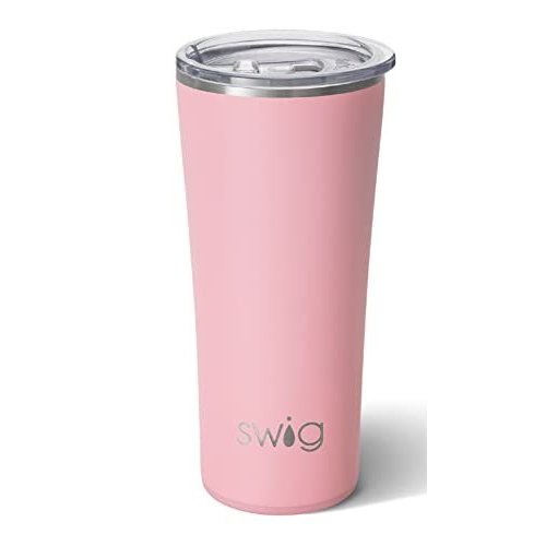 Swig Life 22oz Triple Insulated Stainless Steel Skinny Tumbler with Lid, Di