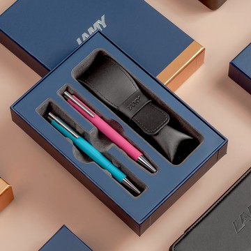 【LAMY】 原子筆 /  LOGO 204 經典雙入筆套禮盒 (限量 204原子筆) – 限量 - 官方直營旗艦館