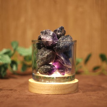 【水晶系列】夜石燈/擴香杯/水晶原石/禮品/畢業季/生日禮物/520