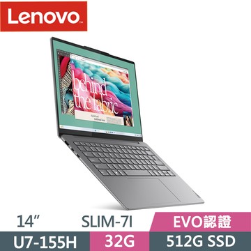 Lenovo Yoga Slim 7 83CV001GTW 灰(Ultra 7-155H/32G/512G SSD/OLED/W11/14)