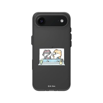 iPhone Air Clear (相機按鈕) 酷墨灰 - 嗨小強 Hi John - 平凡的幸福