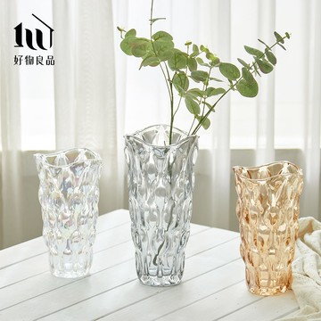 【好物良品】美式輕奢波西米亞水晶玻璃花瓶