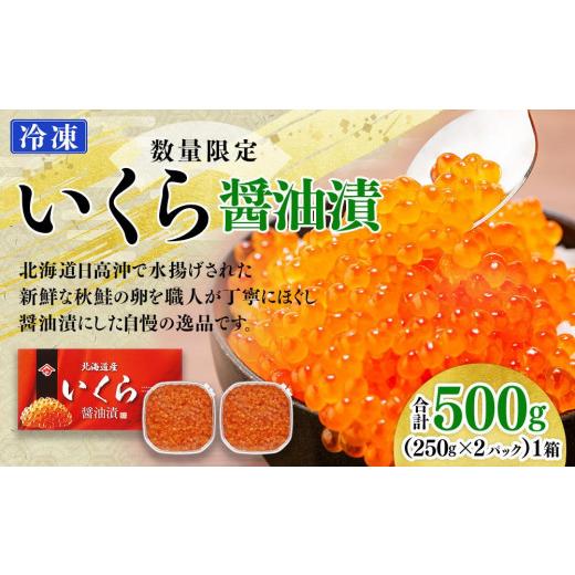 ふるさと納税 北海道 様似町 いくら醤油漬（500g）