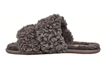 WMNS UGG MAXI CURLY SCUFFETTA GREY