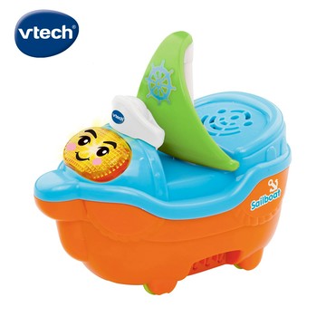 Vtech　2合1嘟嘟戲水洗澡玩具系列-微笑帆船_廠商直送