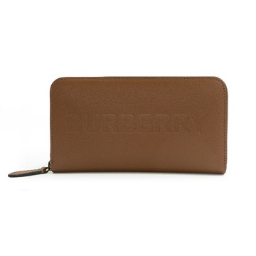 BURBERRY 經典壓印拉鍊長夾