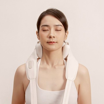 3ZeBra｜好肩力 Pro 斜方肌肩頸按摩器 米白