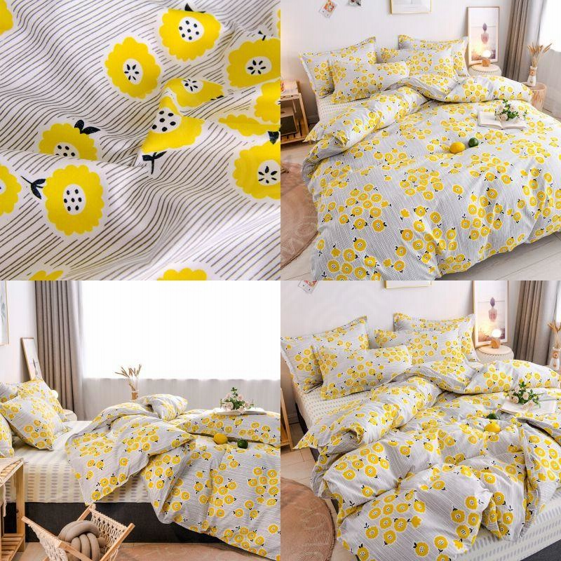 花柄シングルベッドカバーセット シングル シーツ 3点セット サイズ ベッド布団カバー 枕カバー