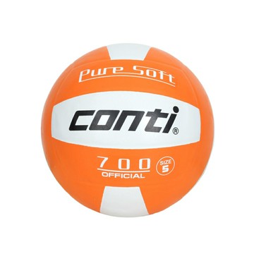 CONTI 5號超軟橡膠排球-雙色系列(5號球 運動 訓練「V700-5-W0」≡排汗專家≡