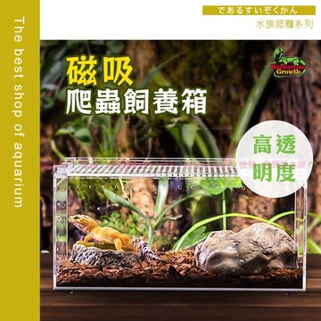 魚寶貝【爬寵專用壓克力飼養箱】高清透明 通風透氣 多種規格 磁吸上蓋 守宮 蜘蛛 角蛙 甲蟲 爬蟲飼養 一體成形
