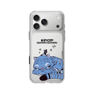 iPhone 17 Pro Max Clear Case（相機按鈕） 透明 - Kpop 獵魔女團 - 睡個午覺