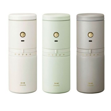 日本代購 Bruno BHK301 單人 電動 研磨 咖啡機 磨豆機 保溫 保冰 5段研磨 充電式 2024款