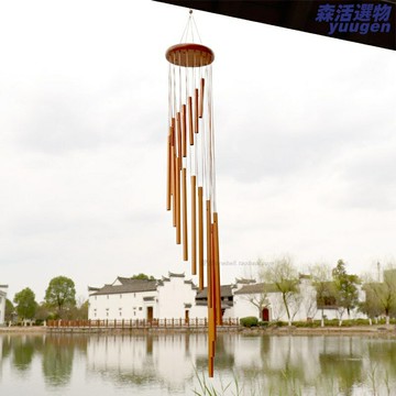 【和風悅耳】音樂風鈴 掛件 風鈴掛飾 臥室掛飾 陽臺裝飾 日式風鈴 玫瑰金色 銀色可選 現代簡約 日常式響叮噹 臥室陽臺書房