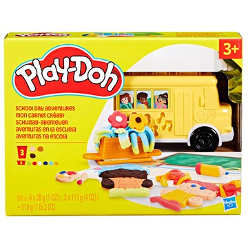 Hasbro 孩之寶 Play-Doh 培樂多 上學日冒險遊戲黏土組  1盒