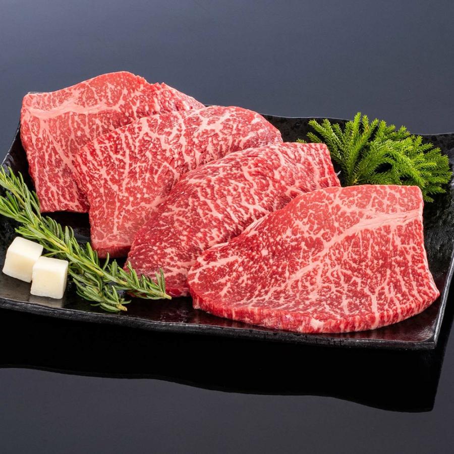 熊野牛 ステーキ上モモ 800g (4枚)  |敬老の日 お歳暮 和歌山 熊野 紀州 肉 お肉 高級 ギフト プレゼント 贈答 自宅用