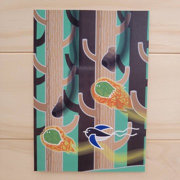 【惡龍明信片 | 002 樹洞巨林】