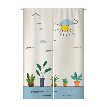 【客製化門簾】【贈桿發票】門簾擋煞 櫃子遮擋簾 穿桿門簾 店面門簾 洗手間門簾 櫃子防塵簾 棉麻門簾 素面門簾