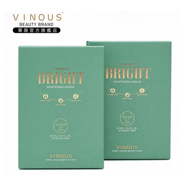 Vinous 靚透光感淨白面膜 X 2入組