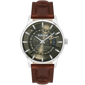 Timberland 天柏嵐  文藝時尚兩地時間手錶-42mm TDWGB2201502｜樂天領券現折★全館特惠中★指定刷卡回饋10%