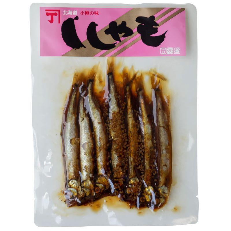 北海道小樽の味 ししゃも甘露煮 90g シシャモ甘露煮 香ばしさと甘いタレの絶妙なうま味が食欲をそそる柳葉魚のかんろに
