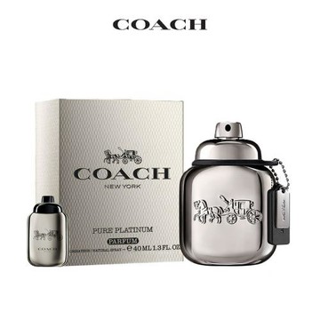 【COACH】時尚鉑金香精40ml(贈隨機小香乙瓶)