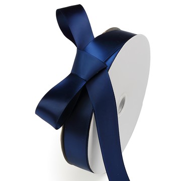 吉爾格里 禮物包裝緞面緞帶 25mm  14 Navy  36m  1捲
