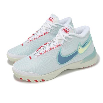 Nike 籃球鞋 LBJ NXXT Genisus EP 男鞋 白 藍 LeBron 中筒 緩震 HF0711-101