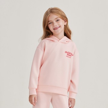 GIORDANO 童裝空氣感連帽上衣 - 25 桃皮粉紅